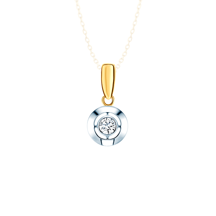 SAVICKI medál: kétszínű arany és gyémánt