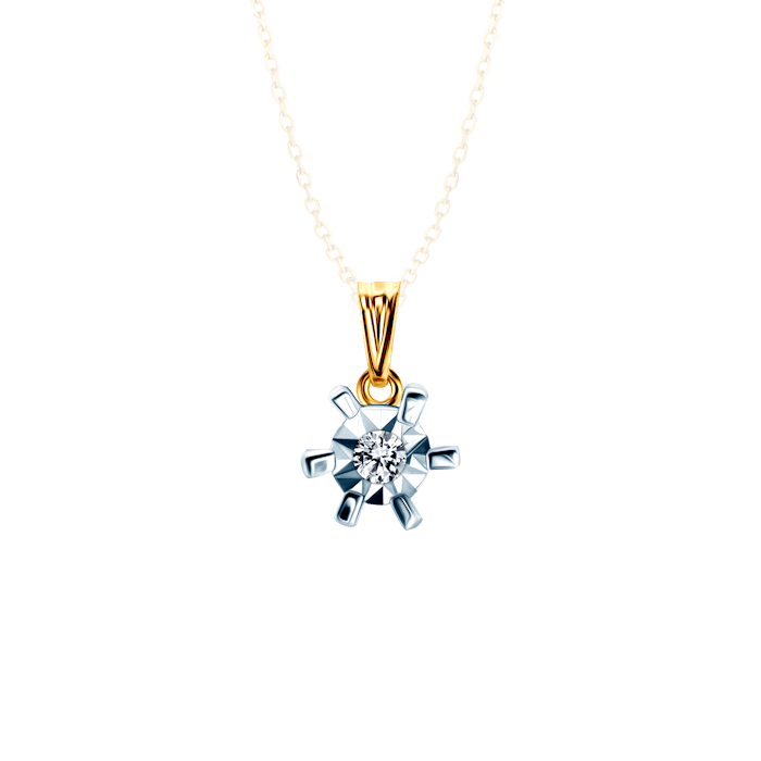 SAVICKI medál: kétszínű arany és gyémánt