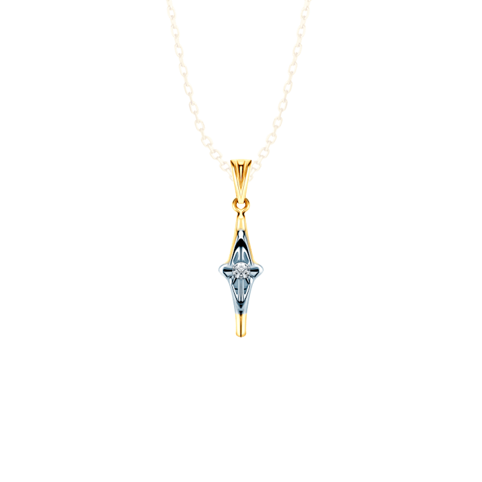 SAVICKI medál: kétszínű arany és gyémánt