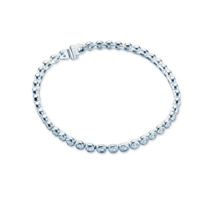 Savicki karkötő: fehérarany és gyémántok