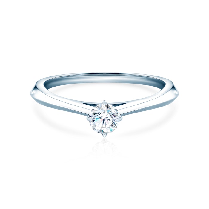 The Light eljegyzési gyűrű: fehérarany és gyémánt