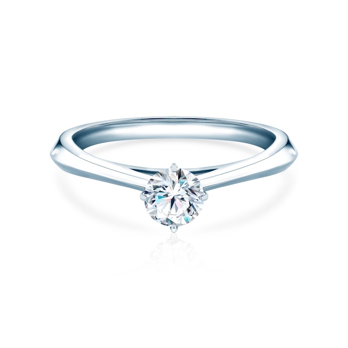 The Light eljegyzési gyűrű: fehérarany és gyémánt