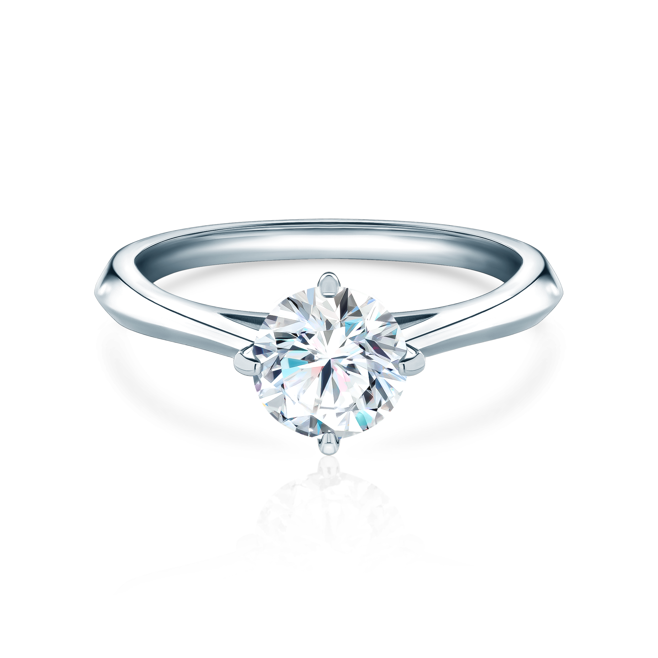 Zaručnički prsten The Light: platina, dijamant