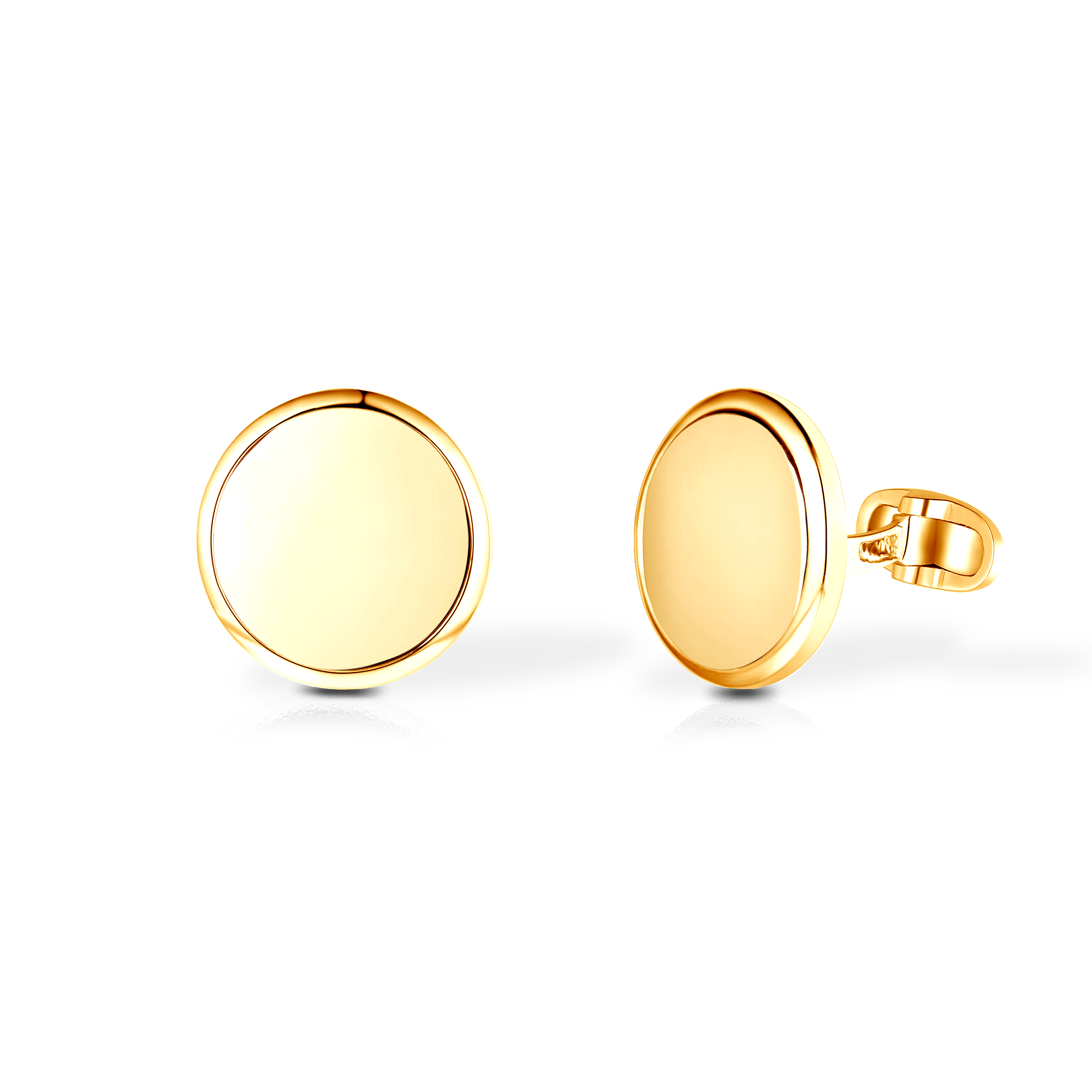 SAVICKI cufflinks: gold-plated silver