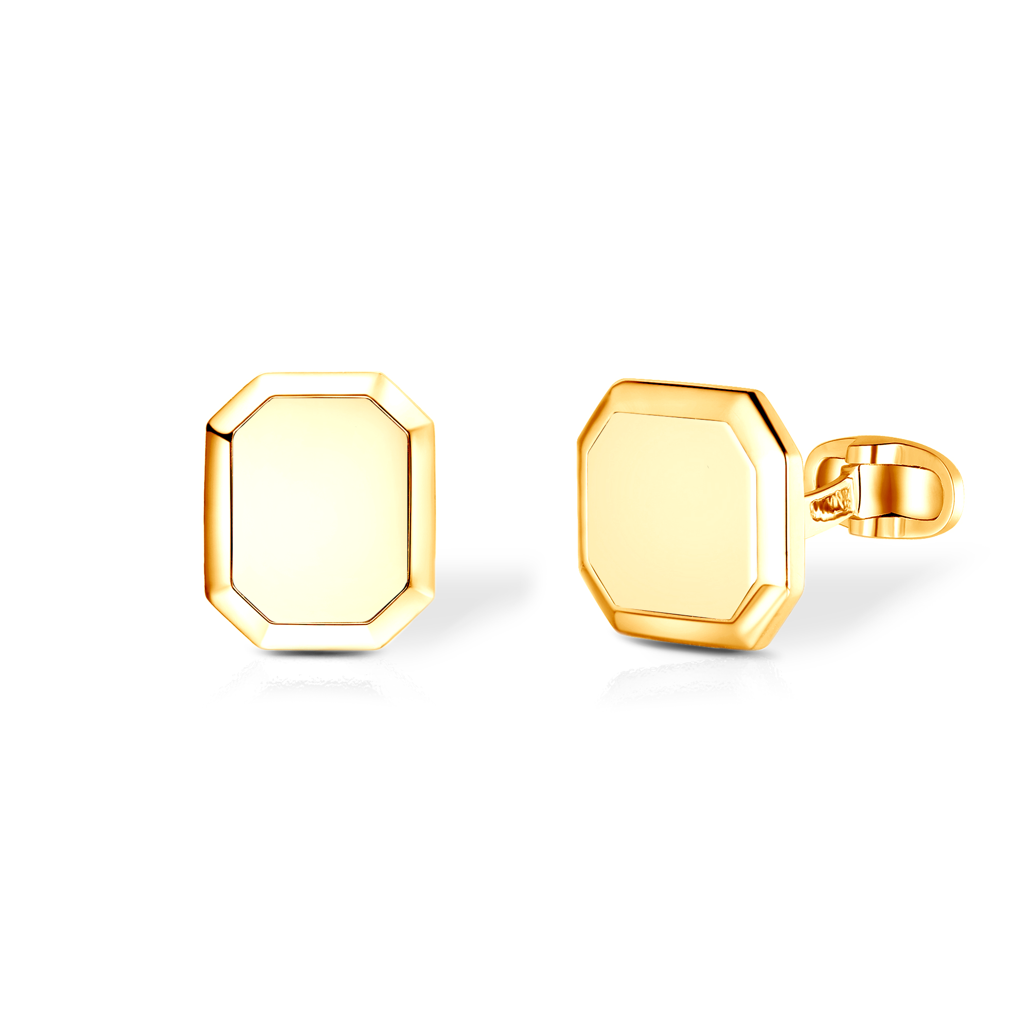 Μανικετόκουμπα SAVICKI: επιχρυσωμένο ασήμι