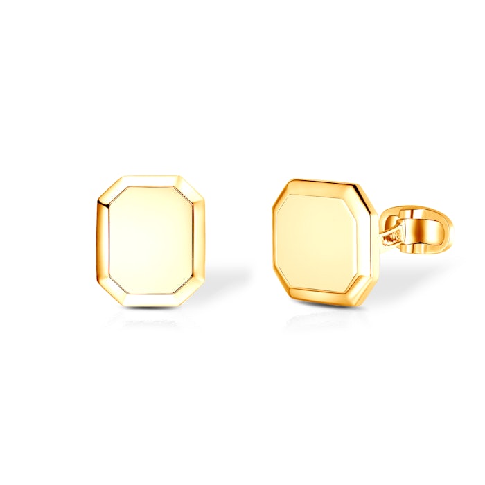 Μανικετόκουμπα SAVICKI: επιχρυσωμένο ασήμι