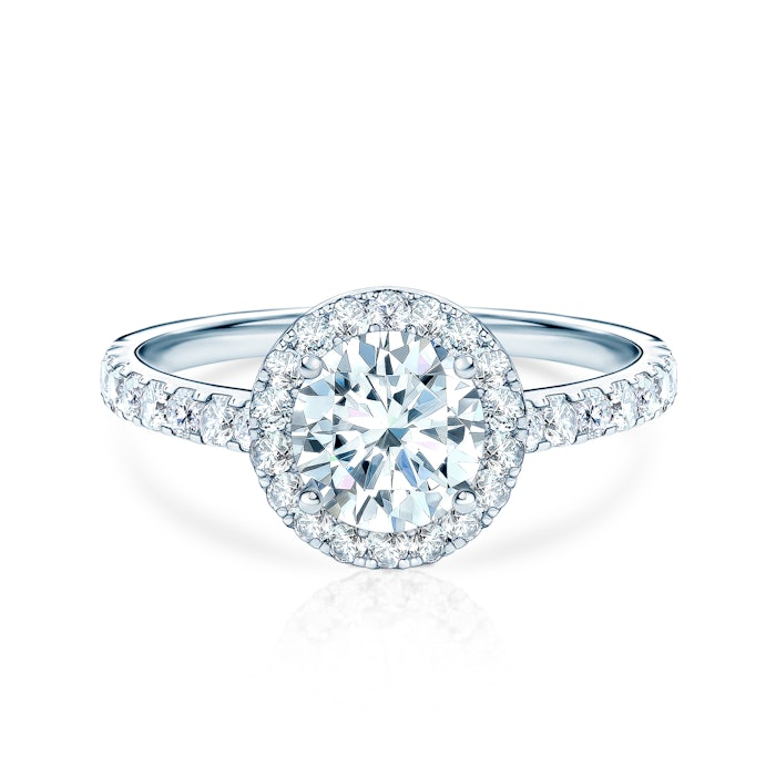 This is Love eljegyzési gyűrű: fehérarany és gyémánt