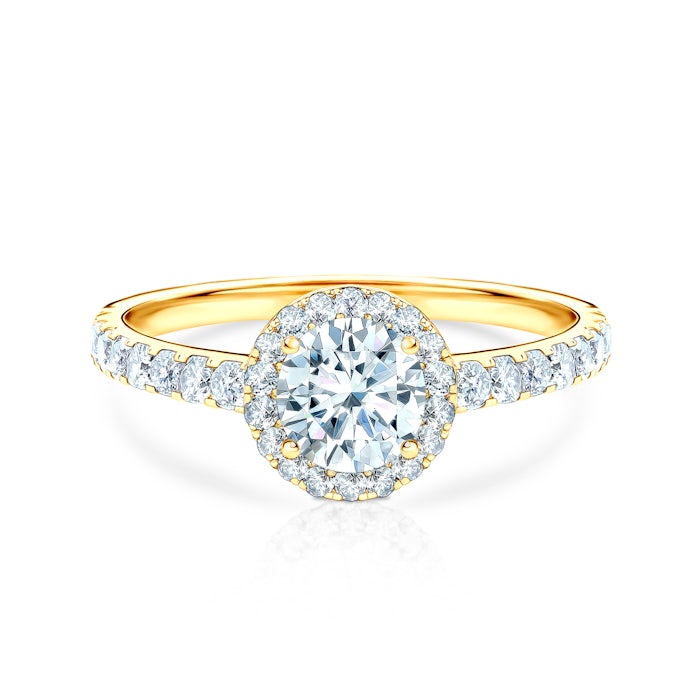 Inel de logodnă This is Love: aur, diamant