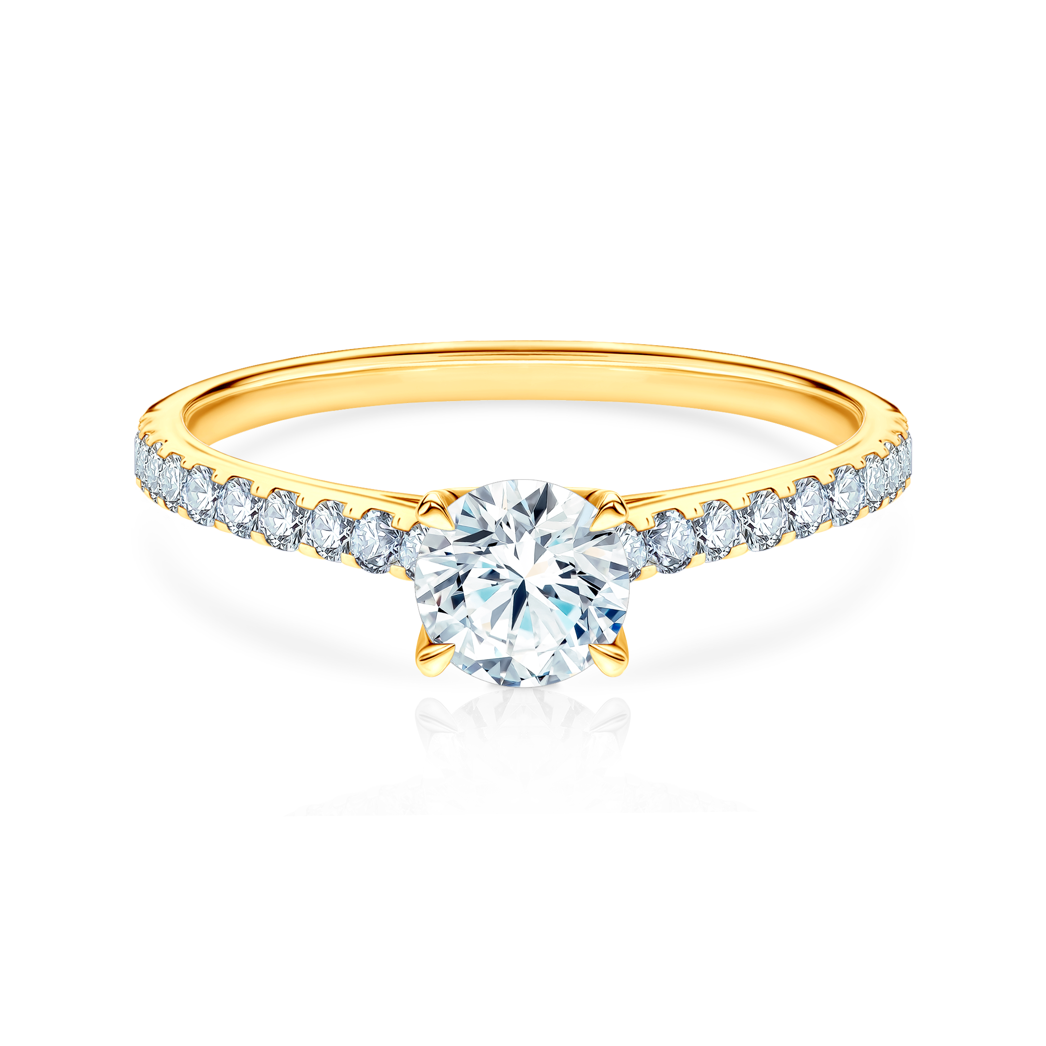 Verlobungsring Share Your Love: Gold, Diamant