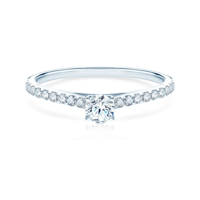 Share Your Love eljegyzési gyűrű: fehérarany és gyémánt