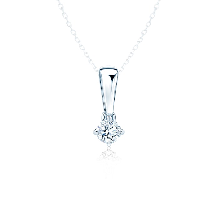 The Light medál: fehérarany és gyémánt