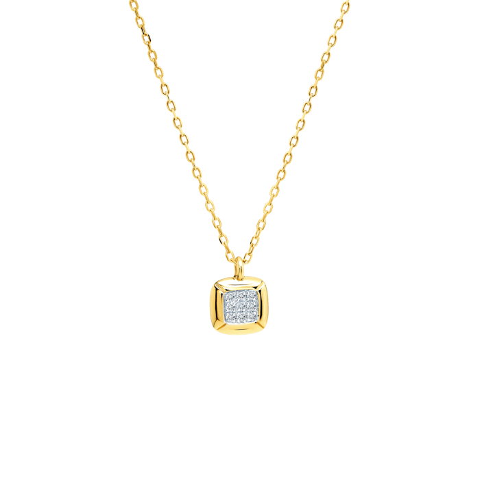 Κολιέ SAVICKI: χρυσό, διαμάντια