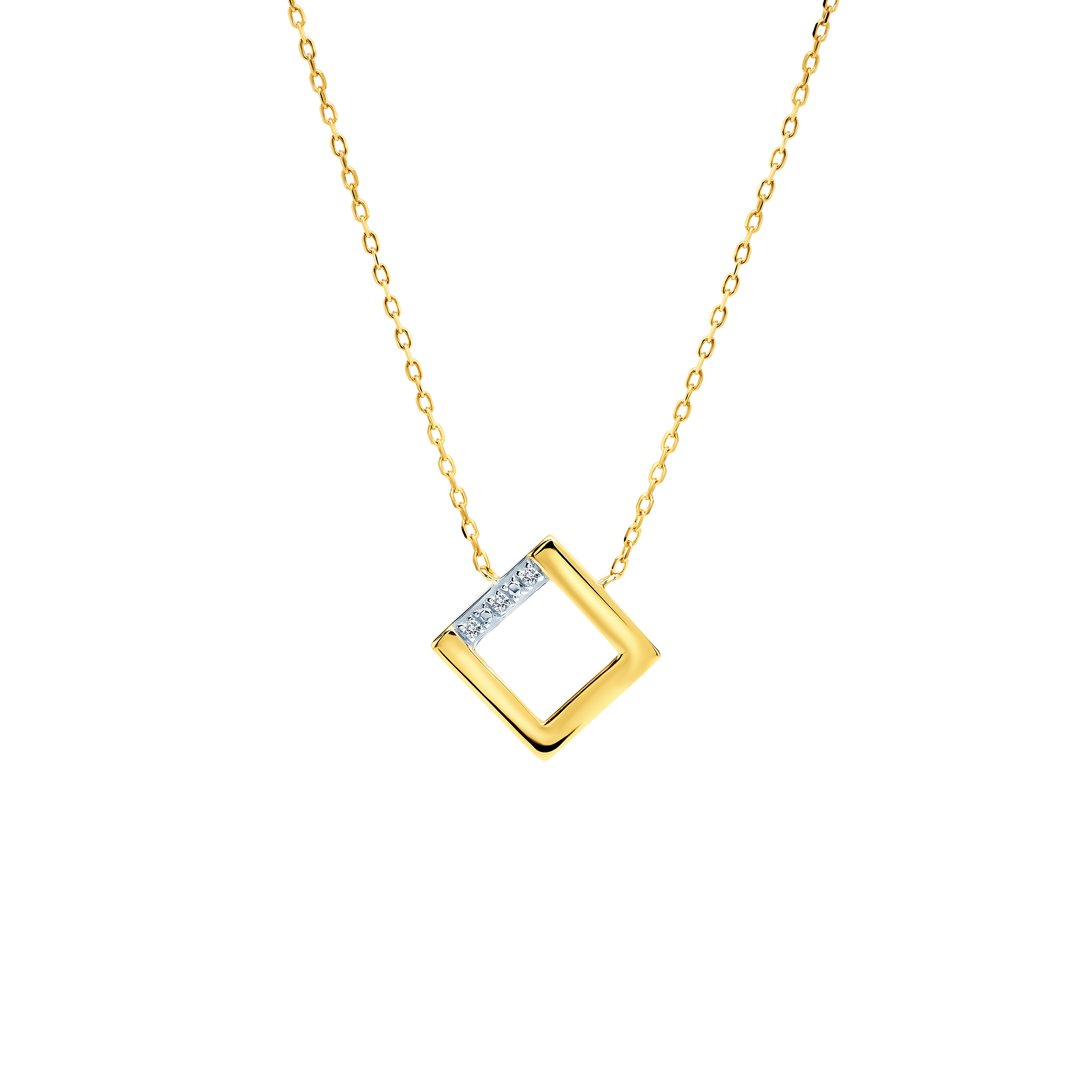 Κολιέ SAVICKI: χρυσό, διαμάντια