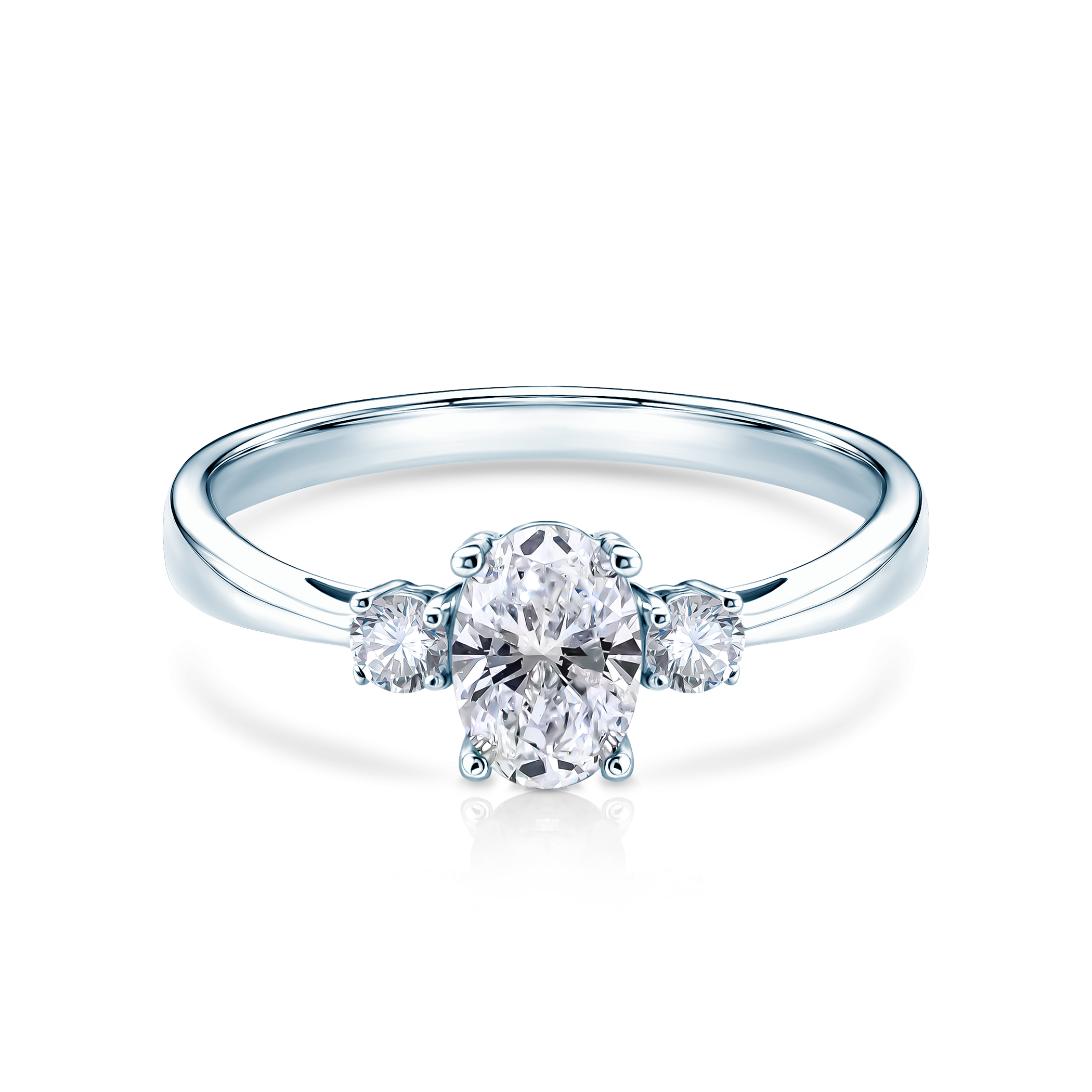 Годежен пръстен Classical Inspiration: бяло злато, диаманти