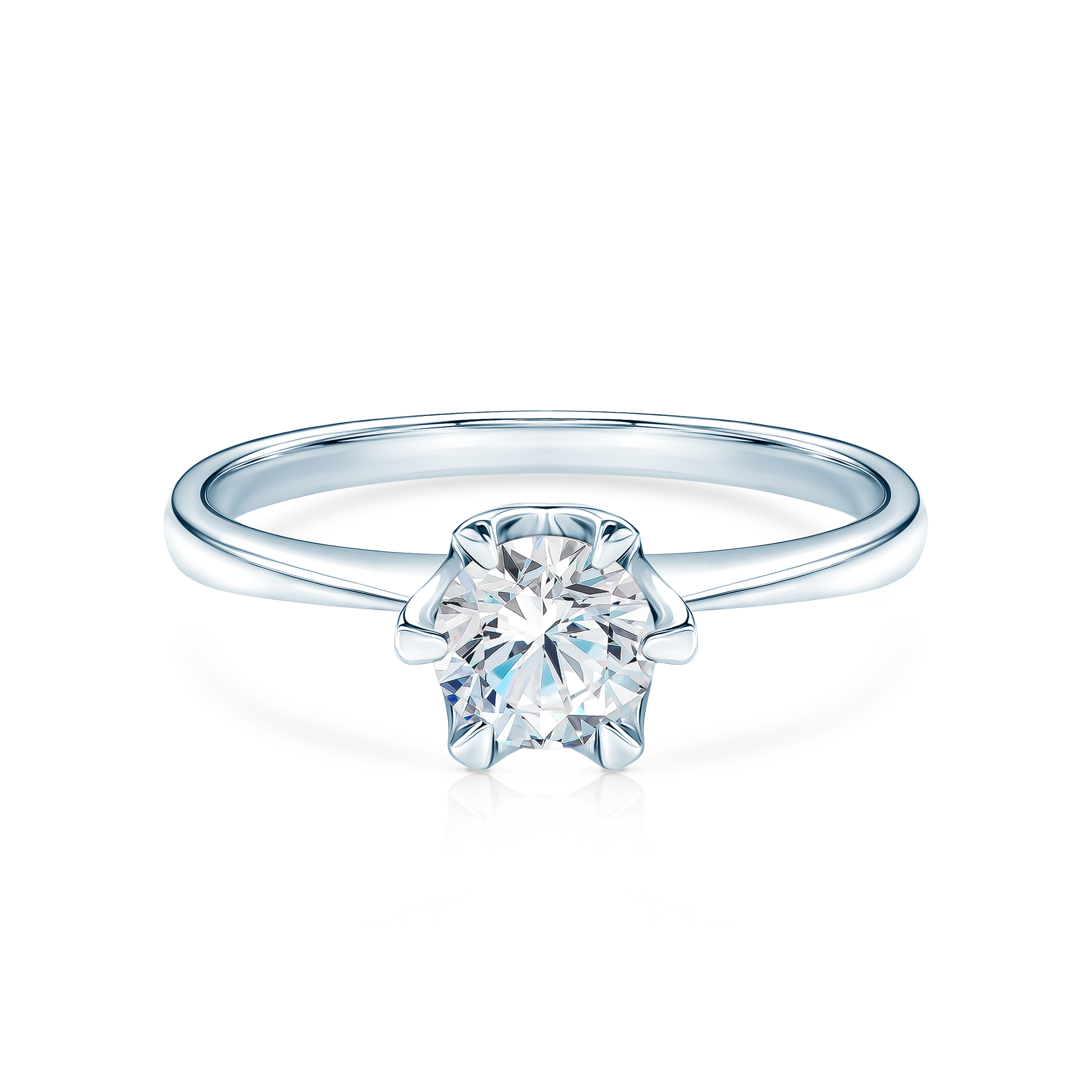 Verlobungsring Triumph of Love: Weißgold, Diamant