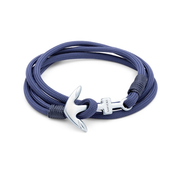 Savicki férfi vasmacskás karkötő: bőr, pánt