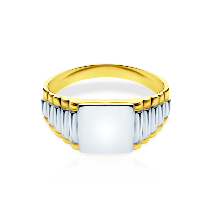 Savicki signet: kétszínű arany