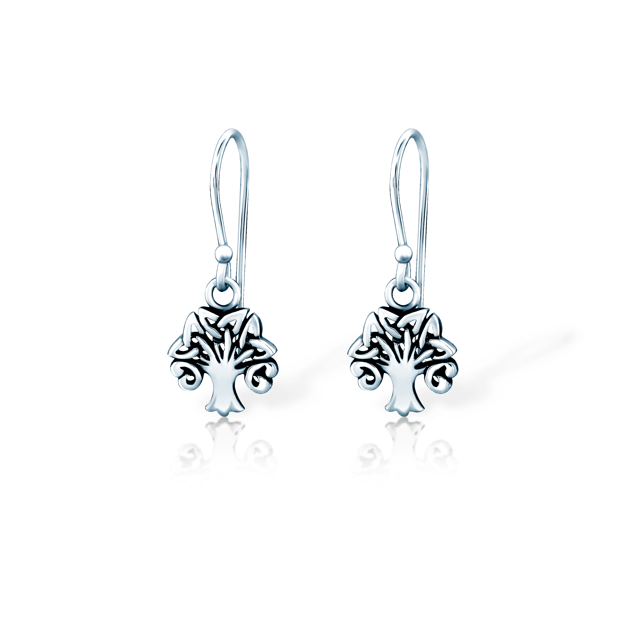 Savicki fülbevaló - élet fája: ezüst