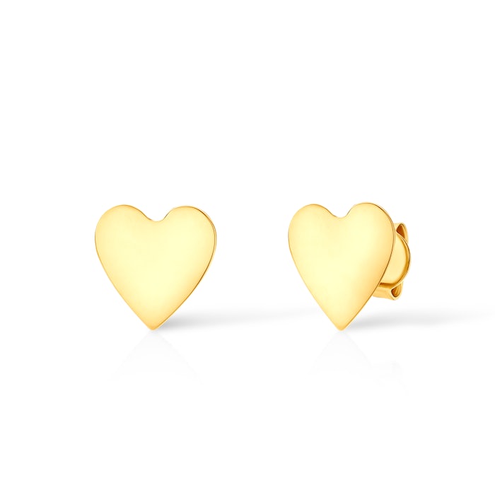 SAVICKI szívecskés fülbevaló: arany
