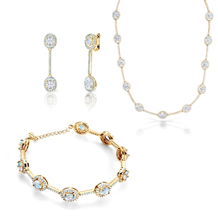 Swan Lake ékszerkészlet: arany és gyémántok