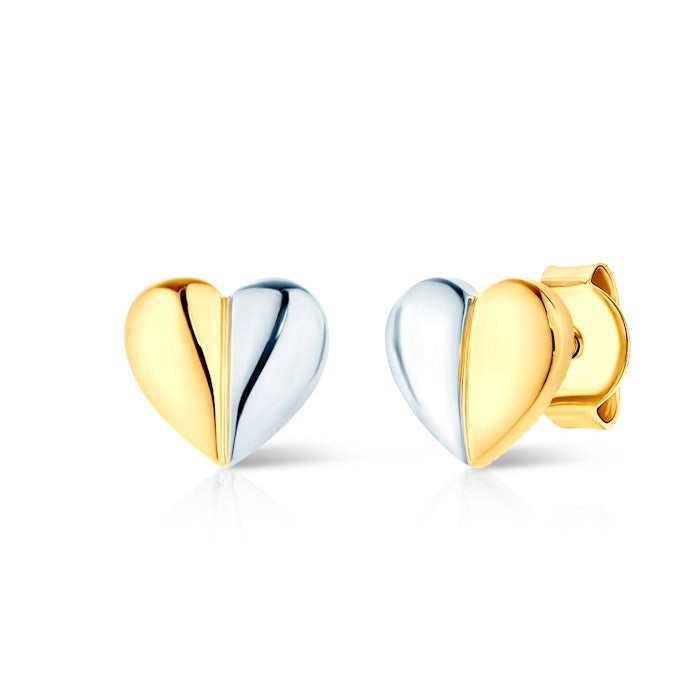 SAVICKI fülbevaló: kétszínű arany