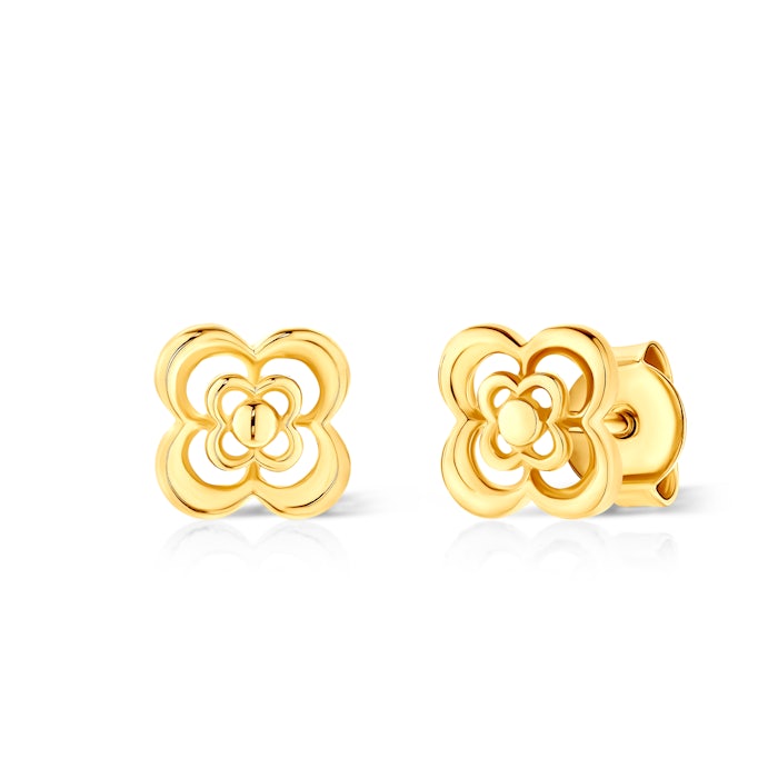 SAVICKI earrings: gold