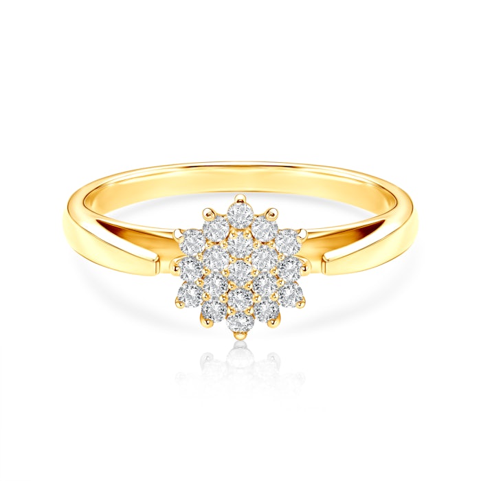 SAVICKI gyűrű: arany és gyémántok