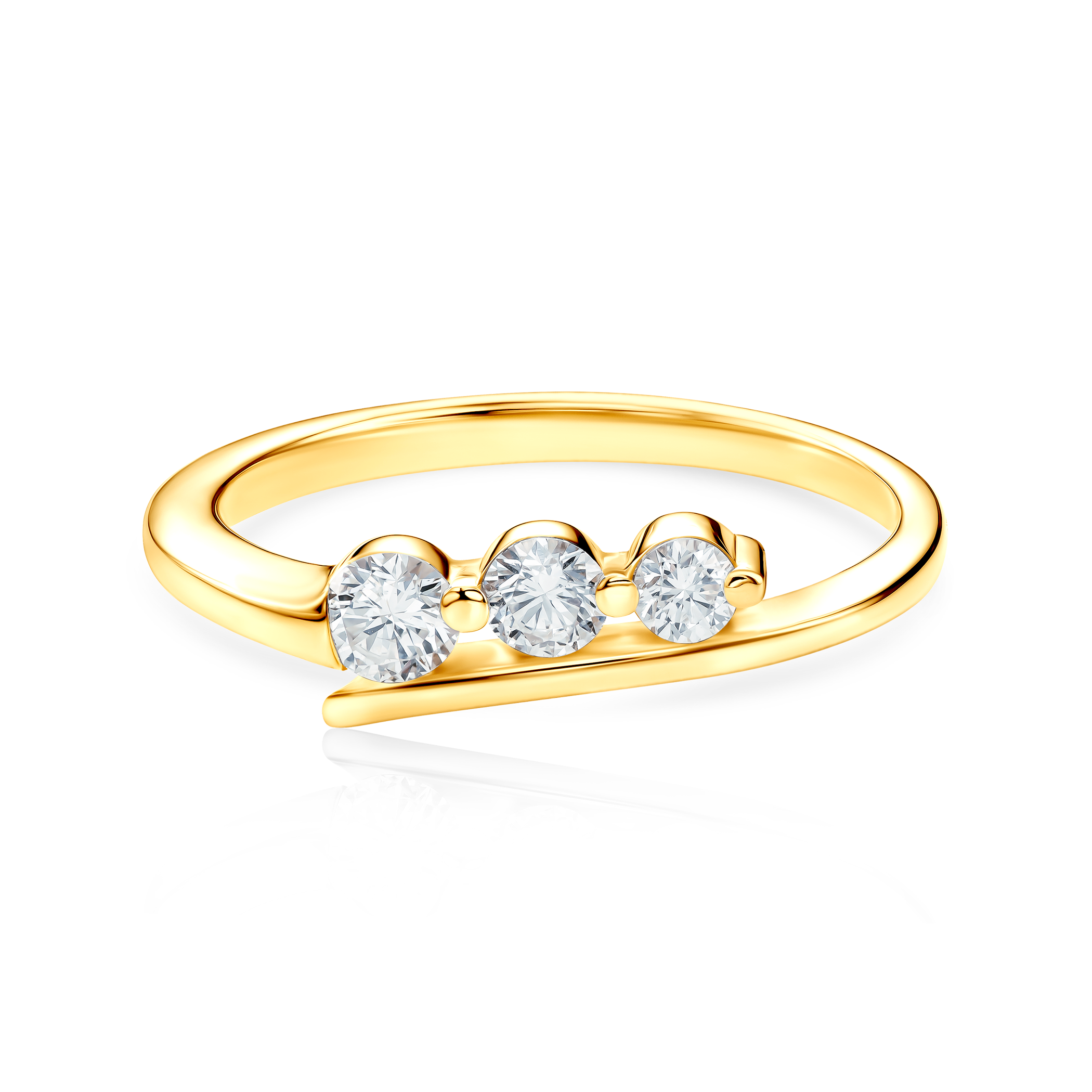 Classical Inspiration Collection | Engagement Ring: gold, diamond