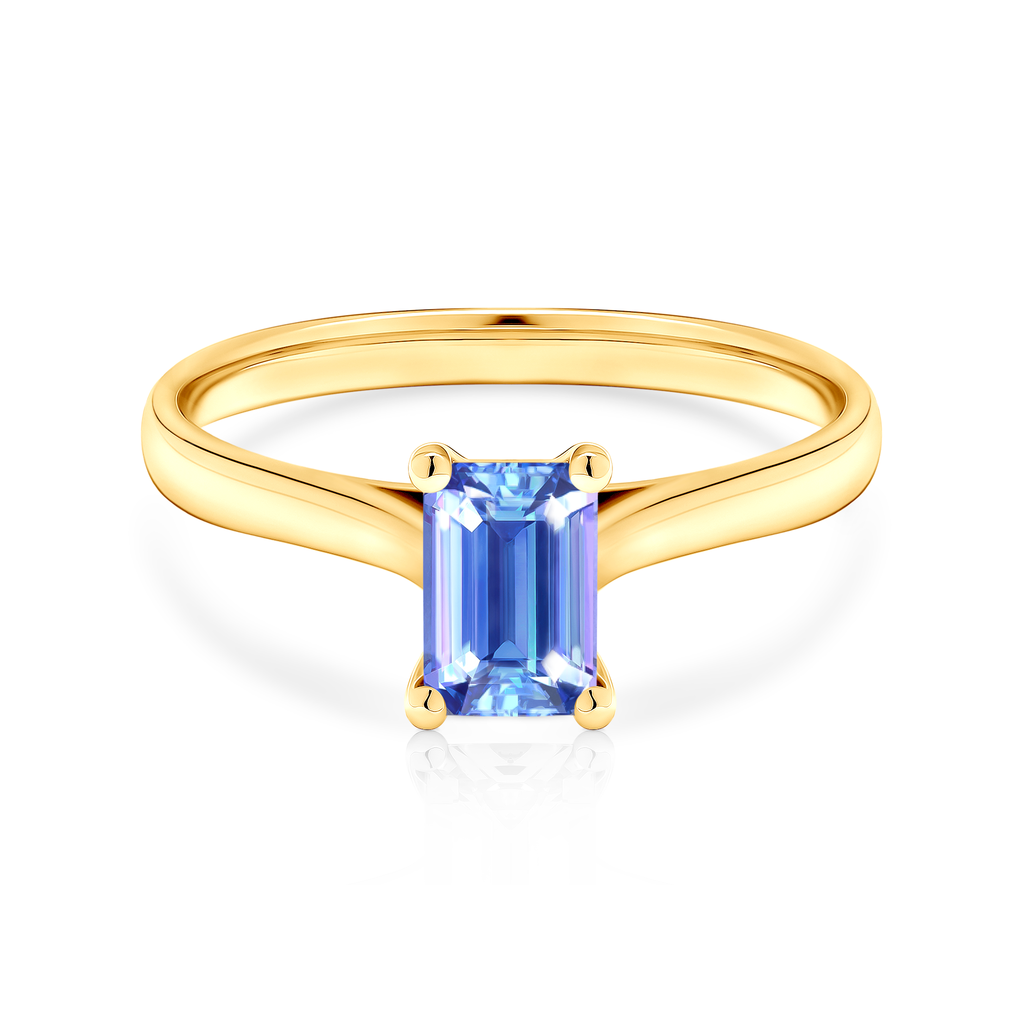 Zaručnički prsten Savicki:  zlato, akvamarin