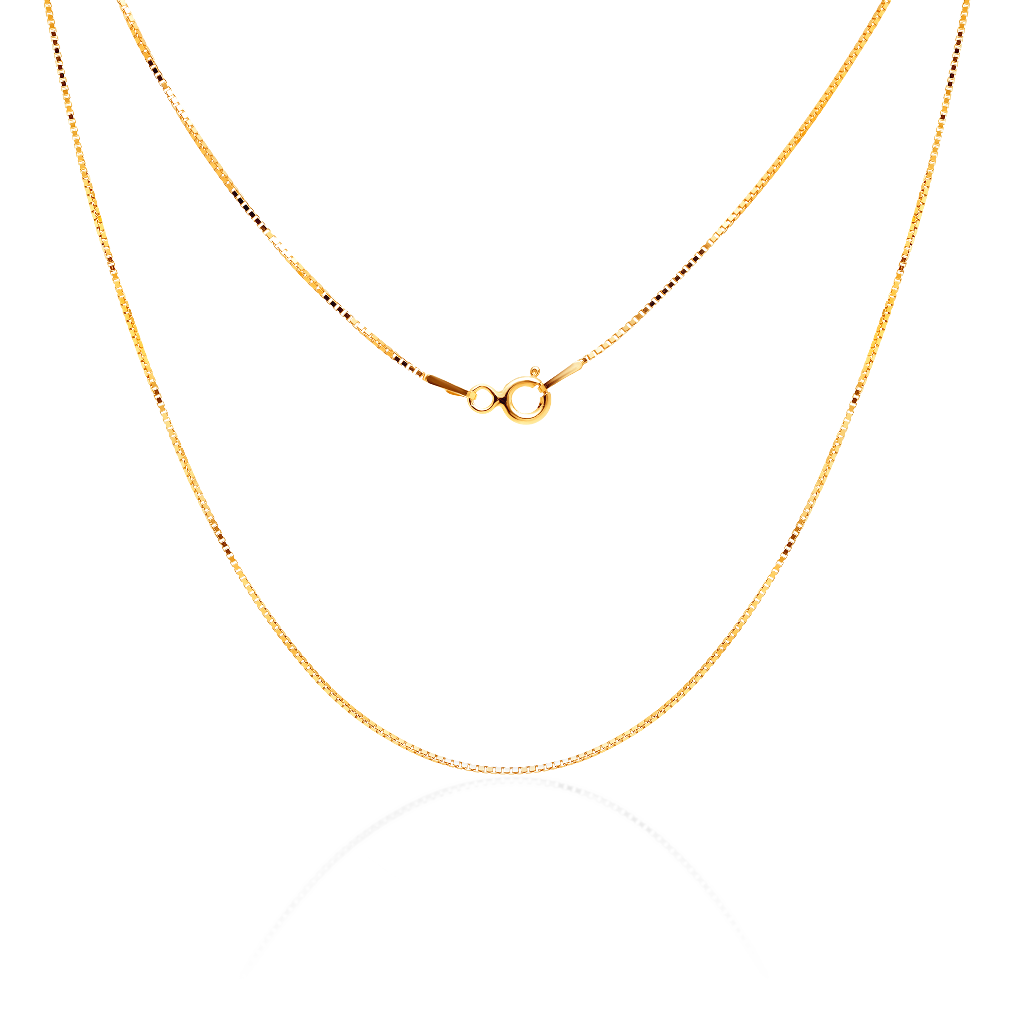 Κολιέ αλυσίδα SAVICKI: επιχρυσωμένο ασήμι