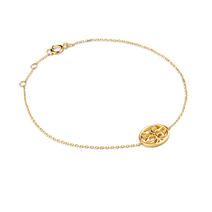 Savicki karkötő: arany és gyémántok