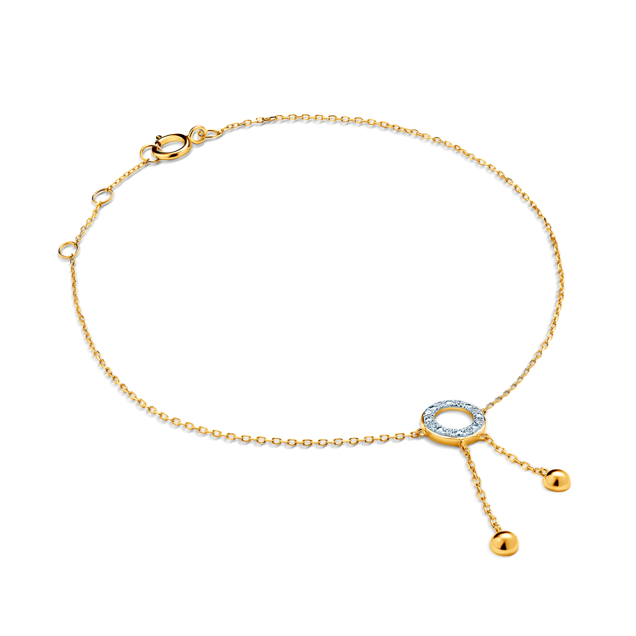 SAVICKI narukvica: zlato, dijamanti