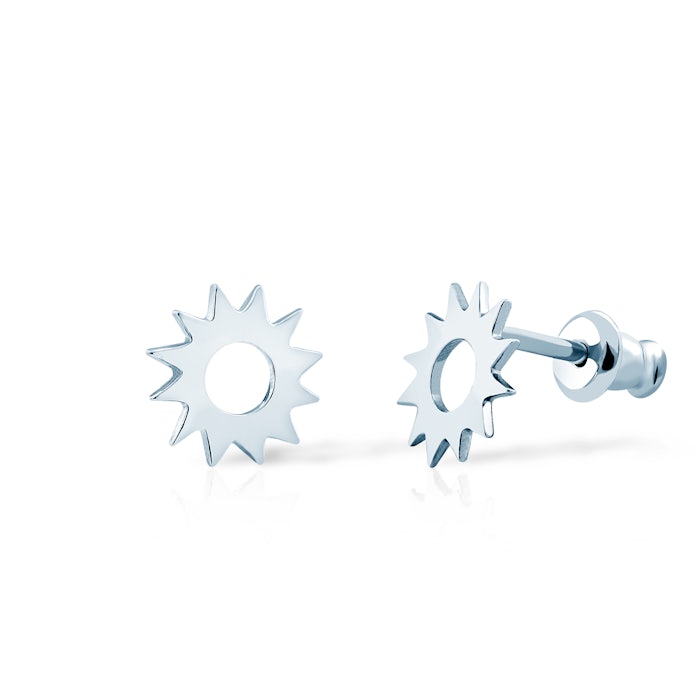 Σκουλαρίκια Savicki: ασήμι