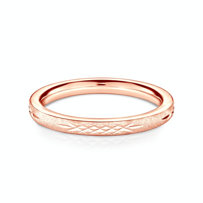 Savicki gyűrű: rózsaarany