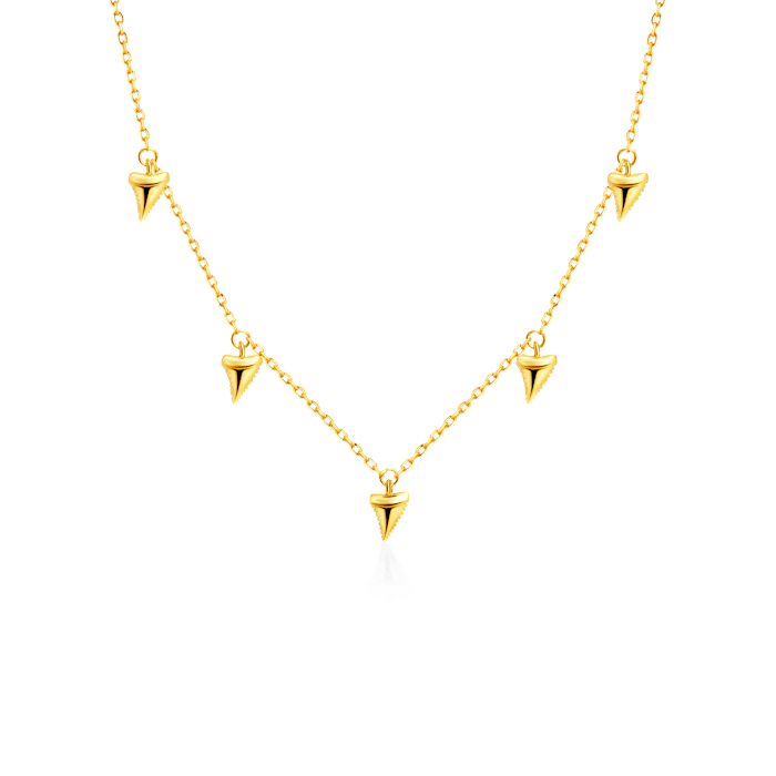 Colier Savicki: argint placat cu aur