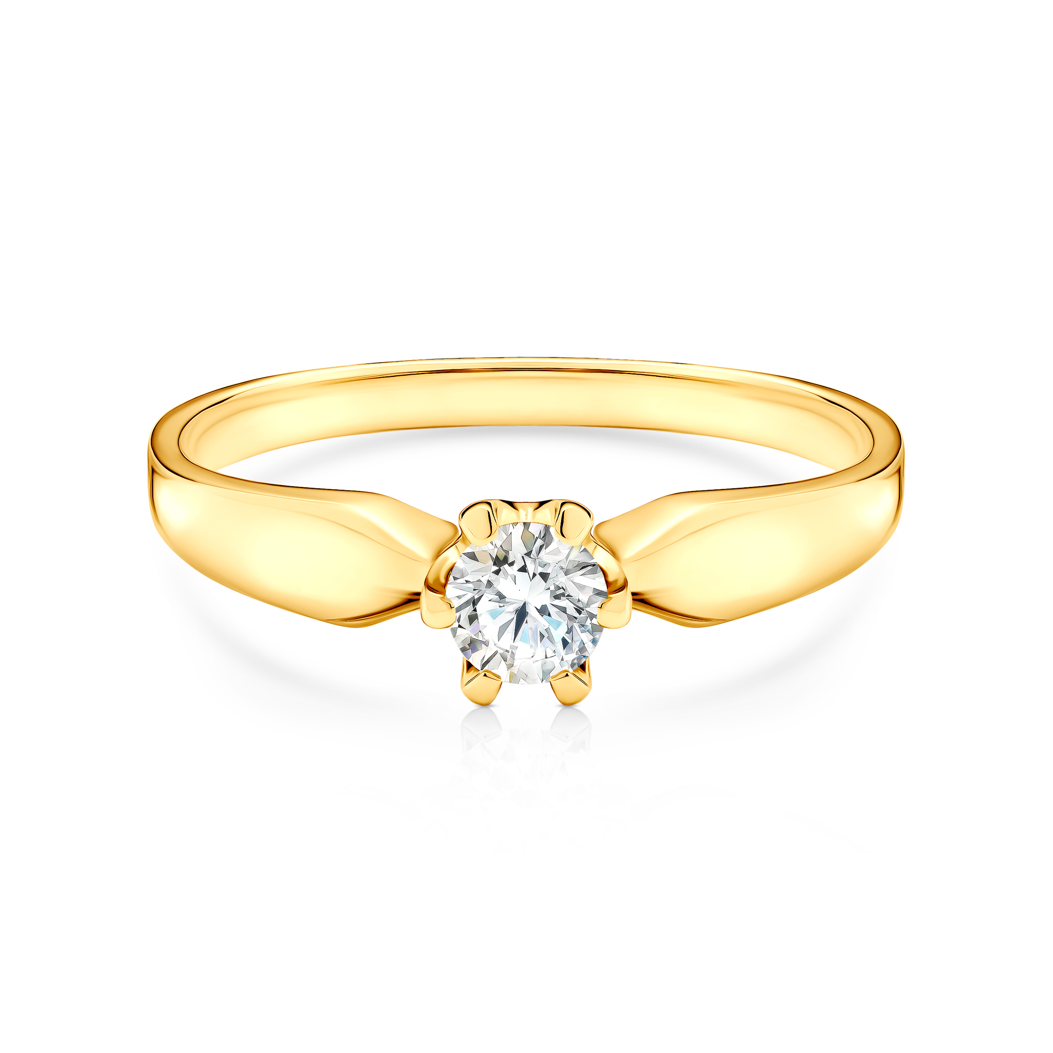 Verlobungsring Triumph of Love: Gold, Diamant