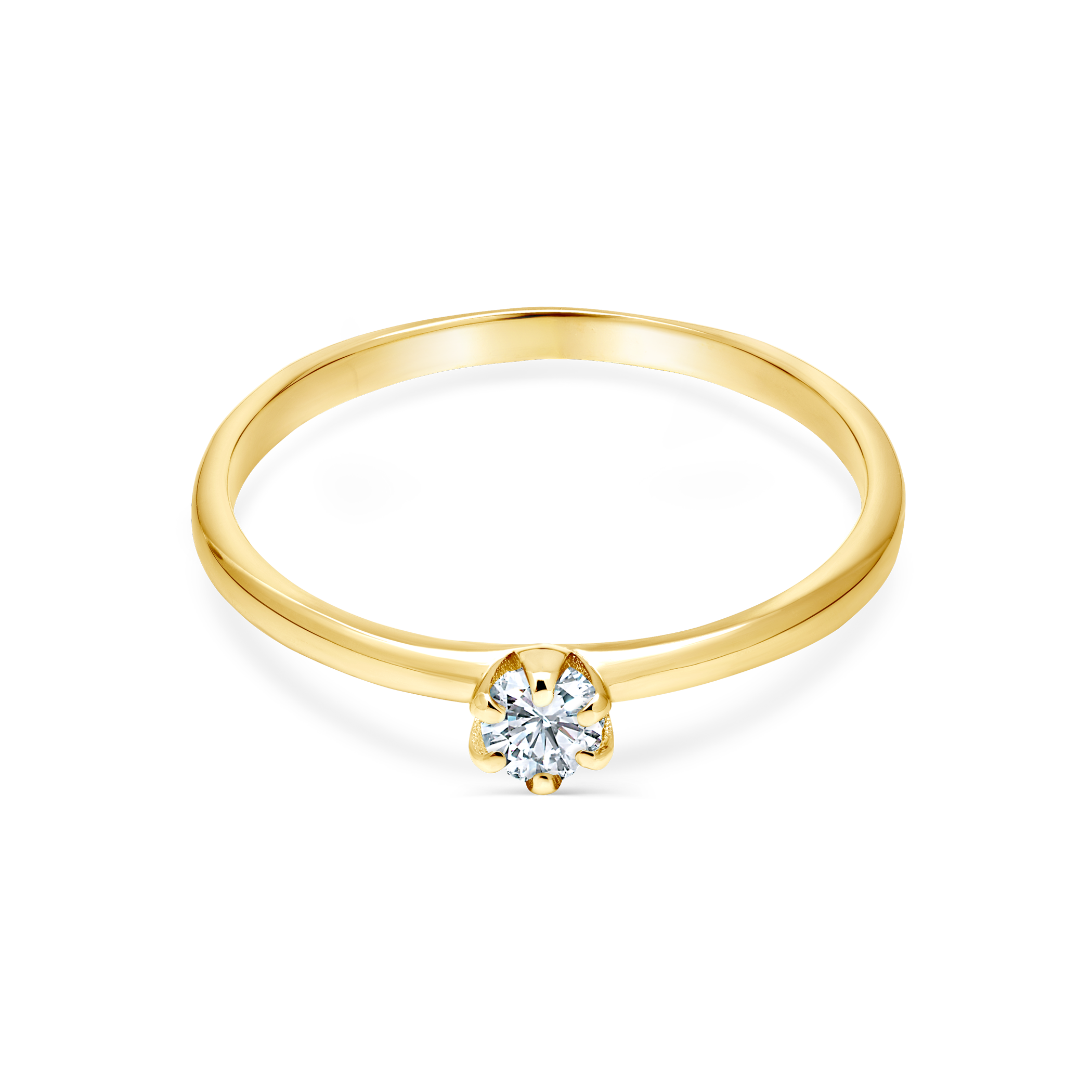 Zaručnički prsten SAVICKI: zlato, dijamant