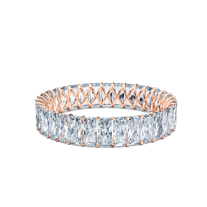 Каблучка Savicki: рожеве золото, діаманти