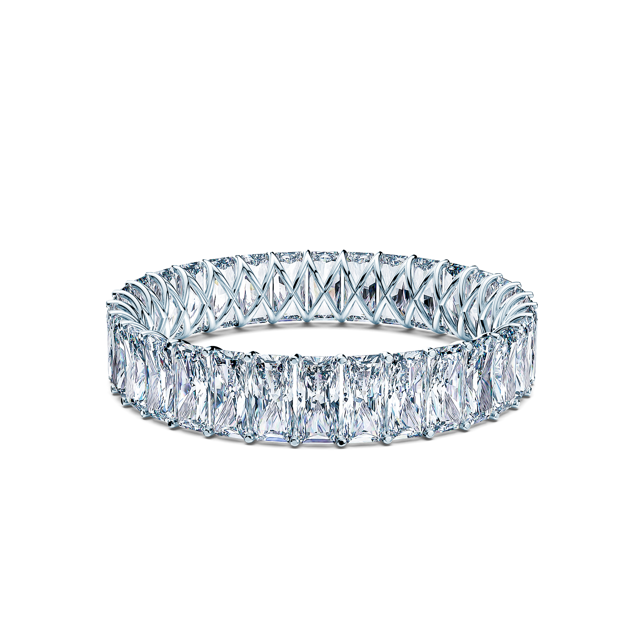 Каблучка Savicki: біле золото, діаманти