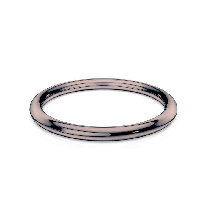 Sign of Love®  jeggyűrű: Fekete arany, kör alakú 1,7 mm