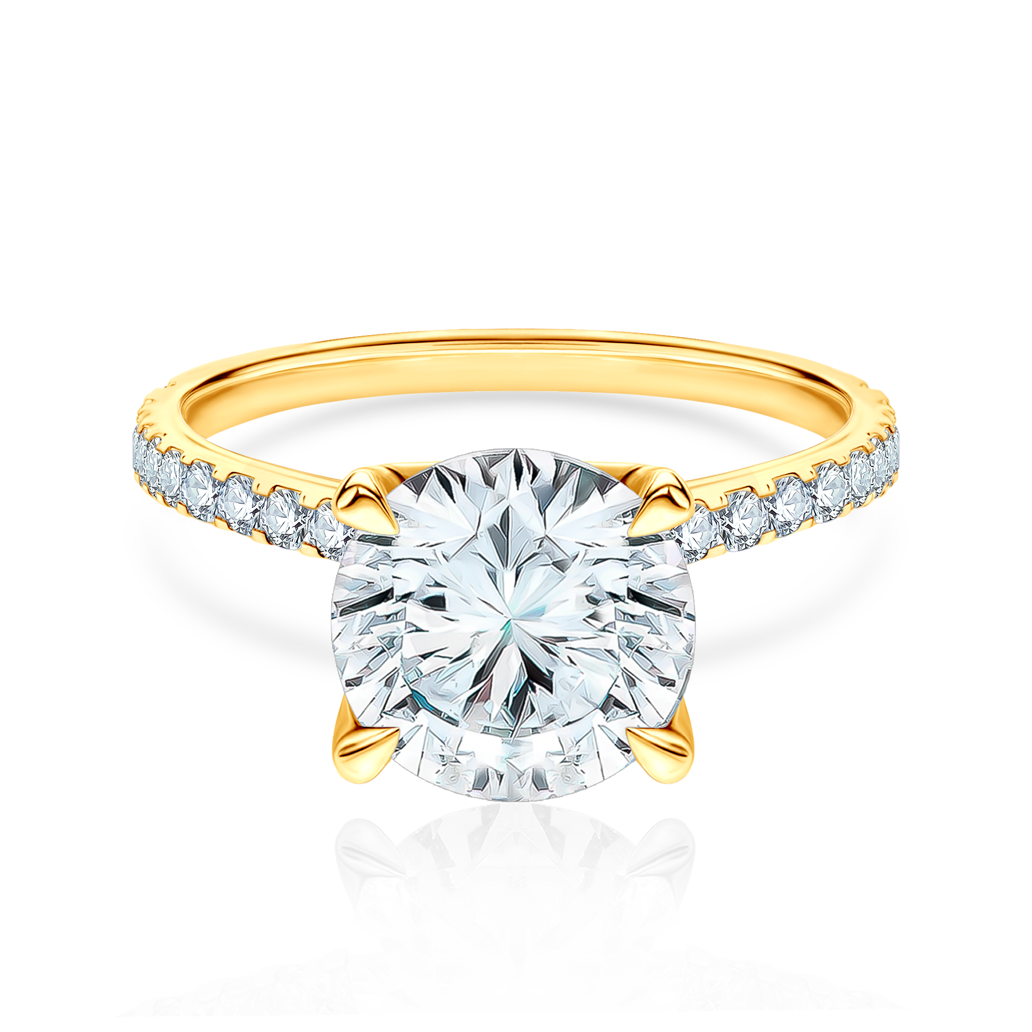 Zaručnički prsten Share Your Love: zlato, dijamanti