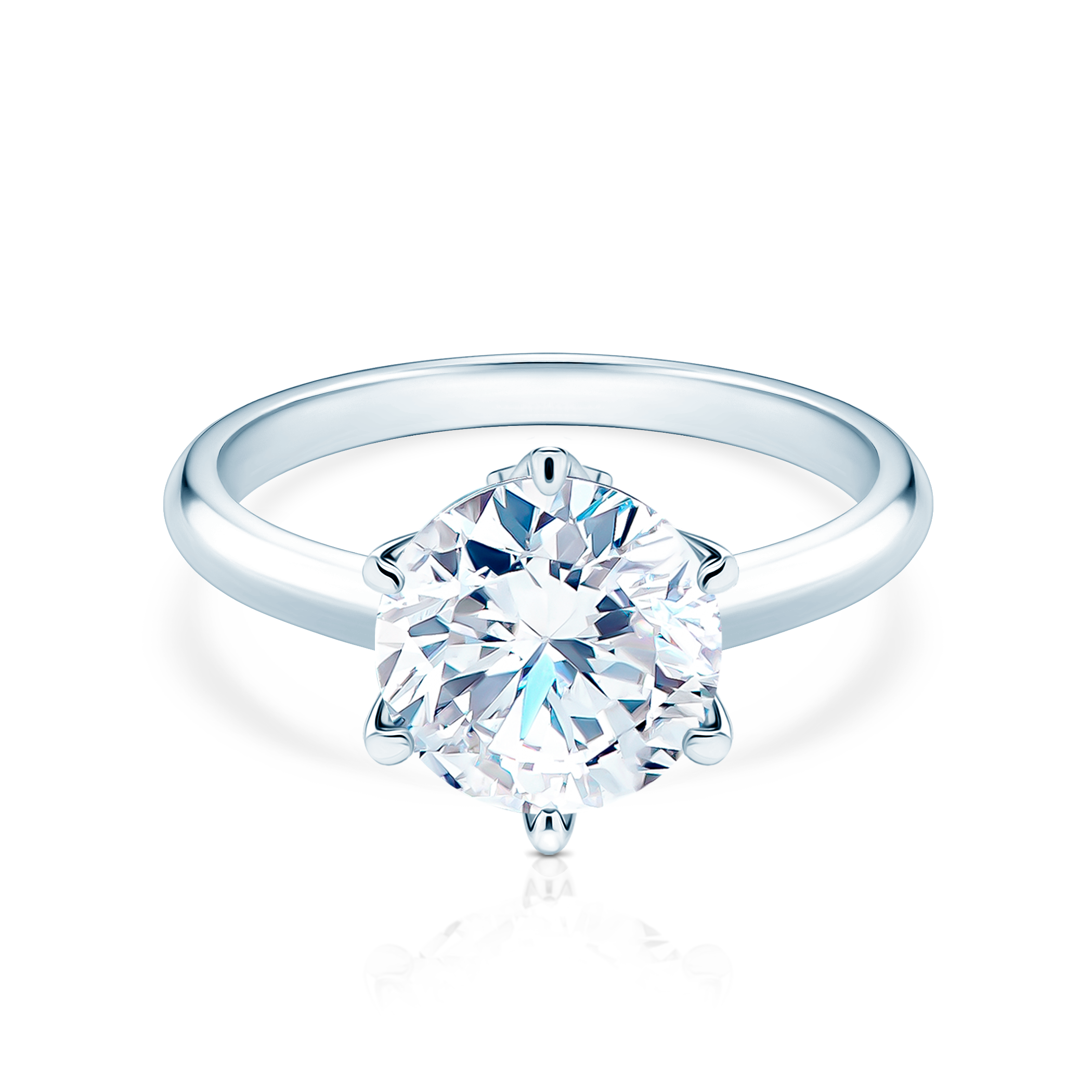 Zaručnički prsten The Journey:  bijelo zlato, dijamant