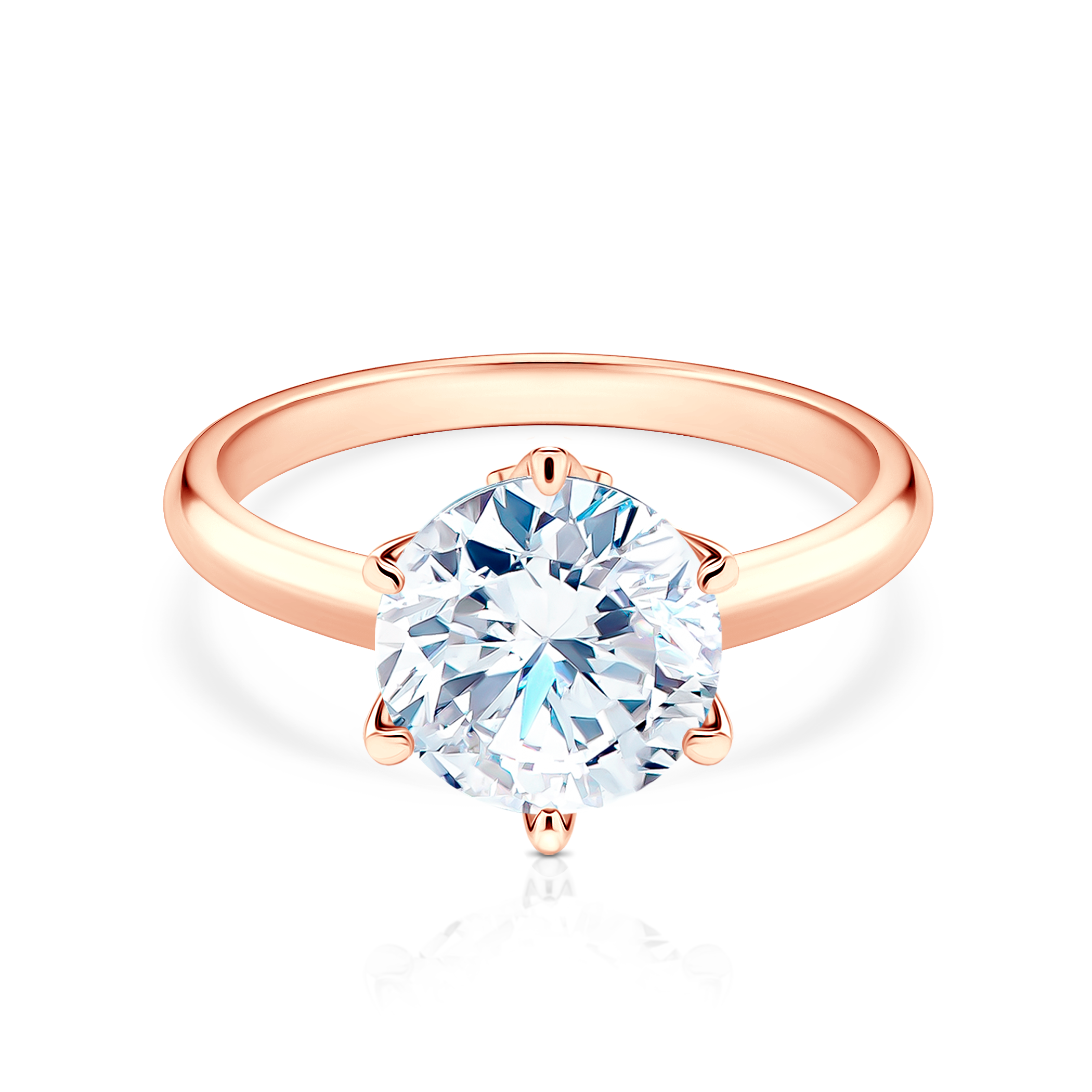 Zaručnički prsten The Journey: dvobojno zlato, dijamant 