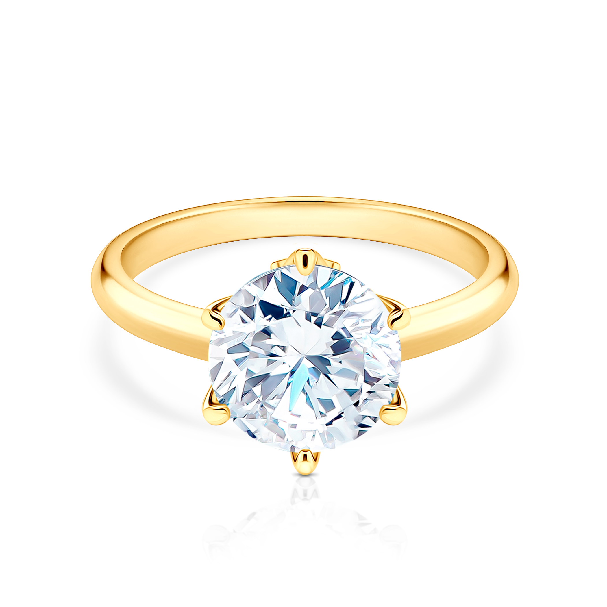 Zaručnički prsten The Journey:  zlato, dijamant