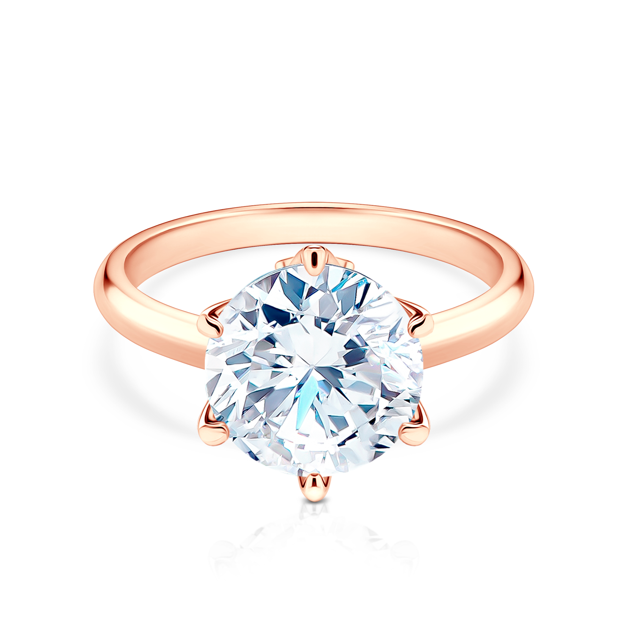 Zaručnički prsten The Journey: dvobojno zlato, dijamant 