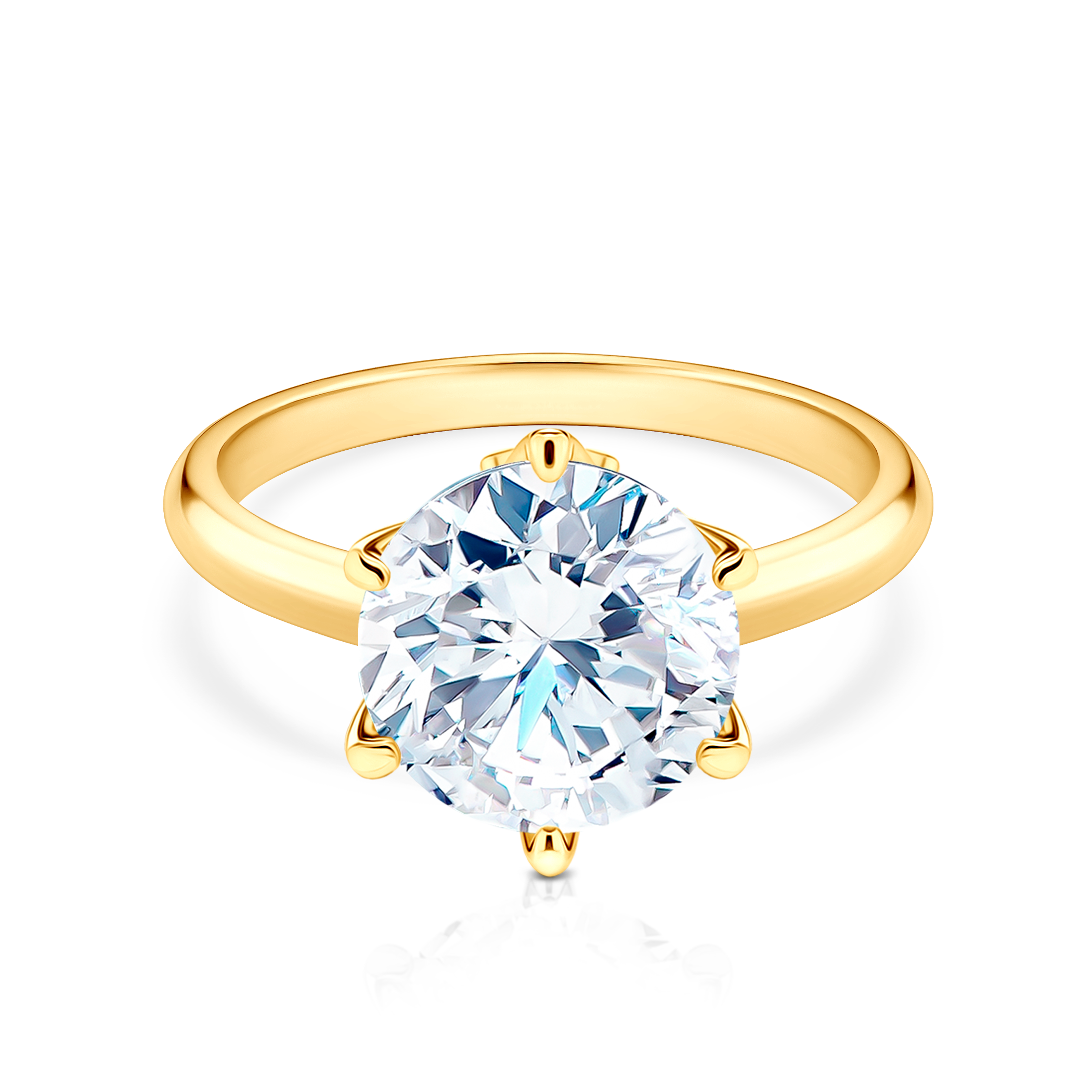 Zaručnički prsten The Journey:  zlato, dijamant