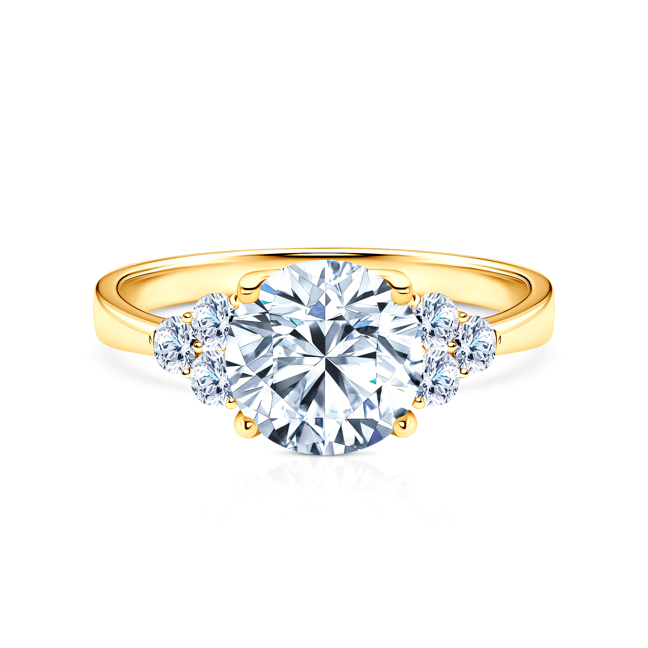 Δαχτυλίδι αρραβώνων Fairytale: χρυσός, διαμάντι