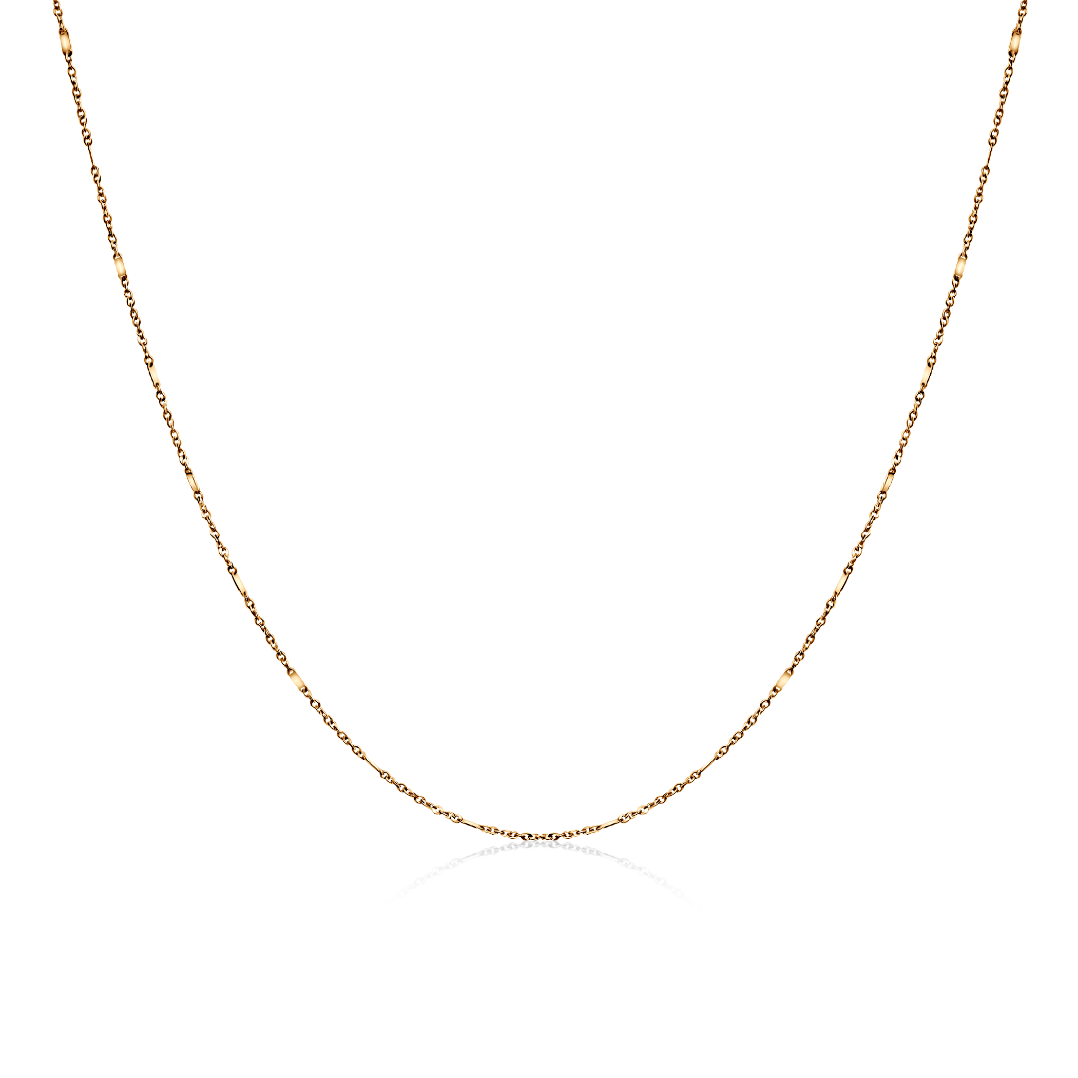 Χρυσή αλυσίδα Savicki: κίτρινο χρυσό