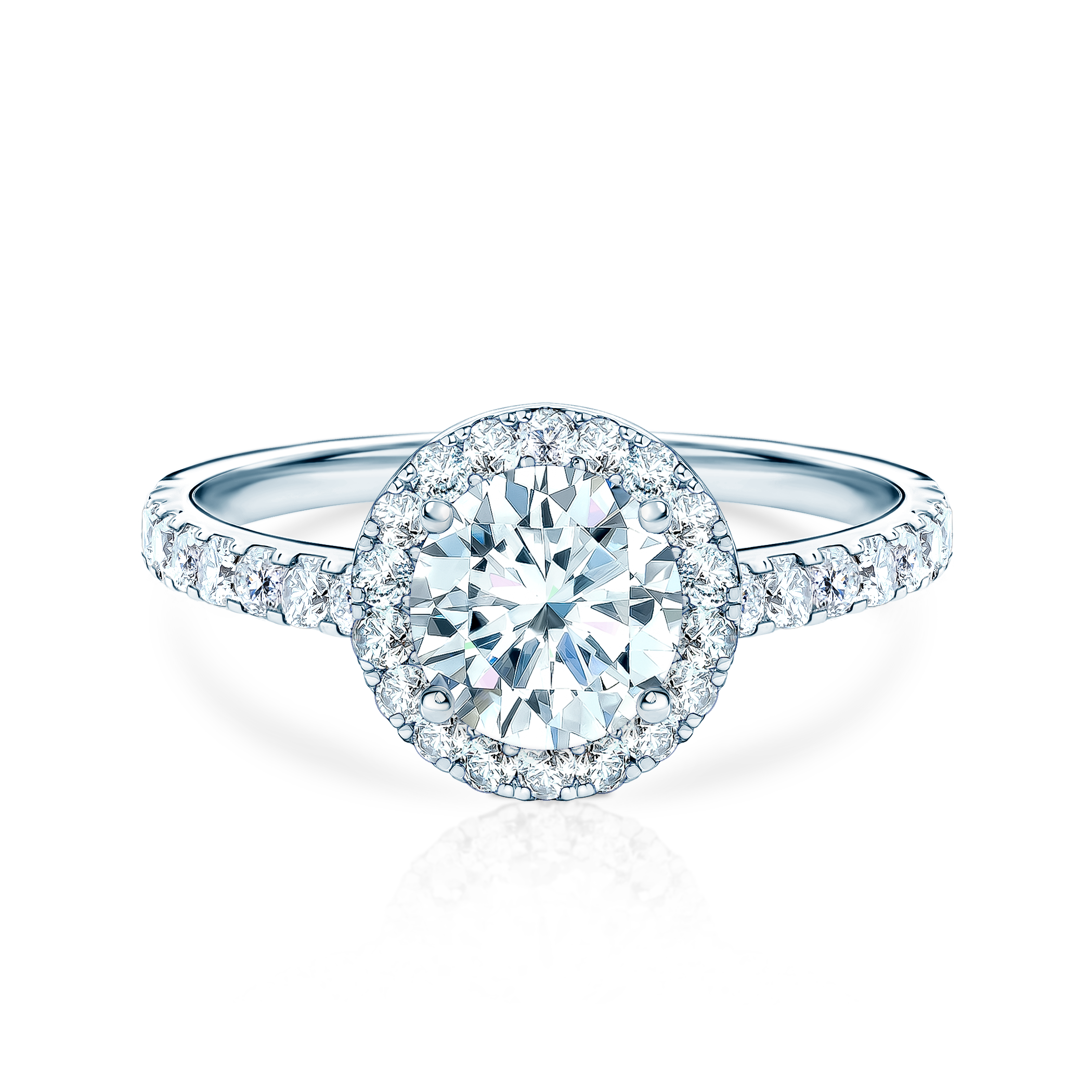 Engagement Ring This is Love: white gold, lab-grown diamond
