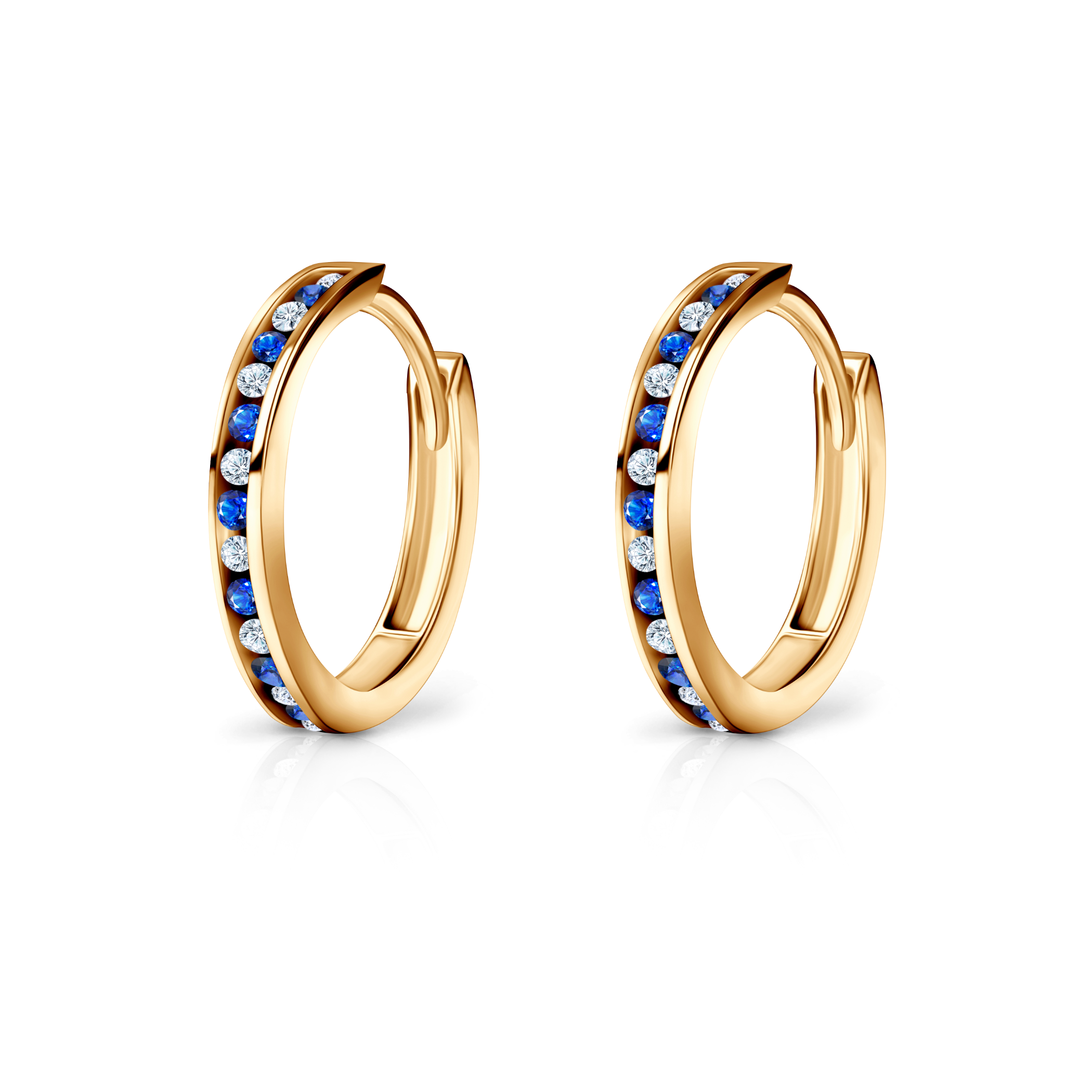 Cercei Savicki: aur, zirconiu